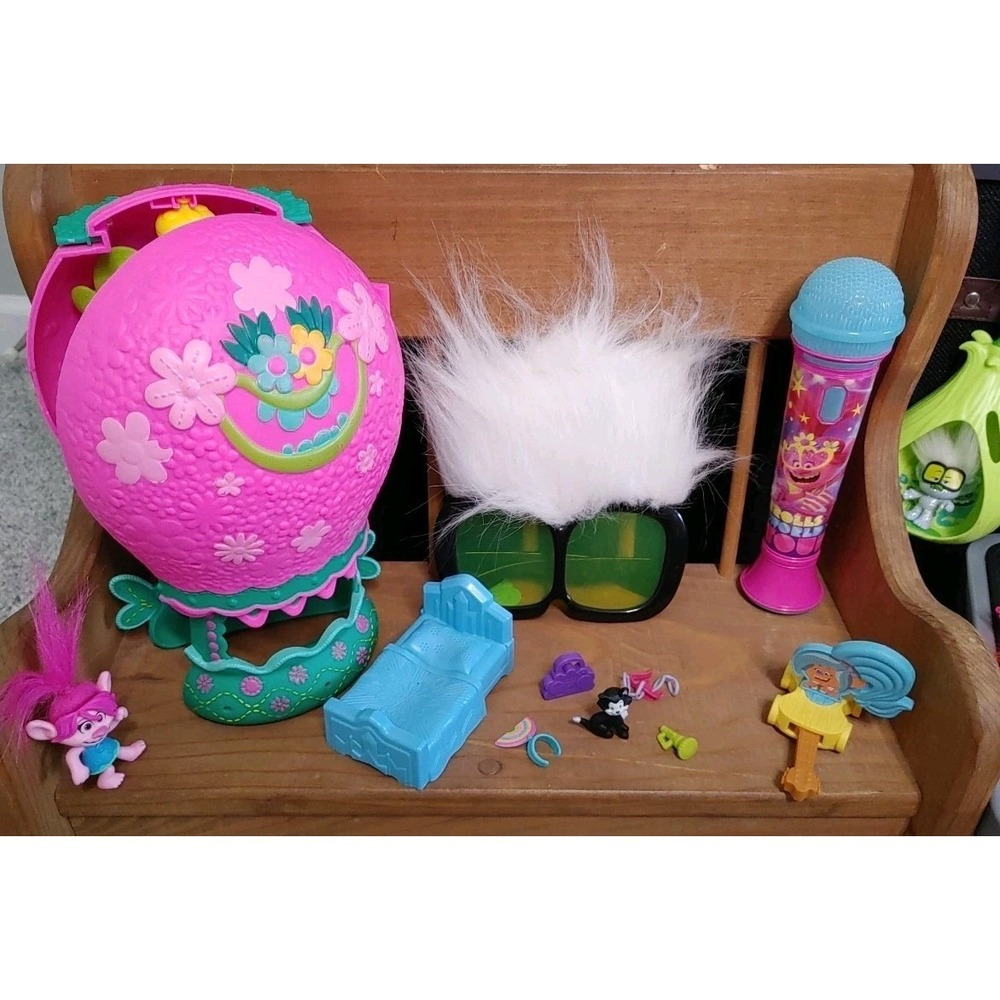 Large Lot Hasbro DreamWorks Trolls World Tour Playsets Figures Doll Toys Collect - Picture 5 of 6